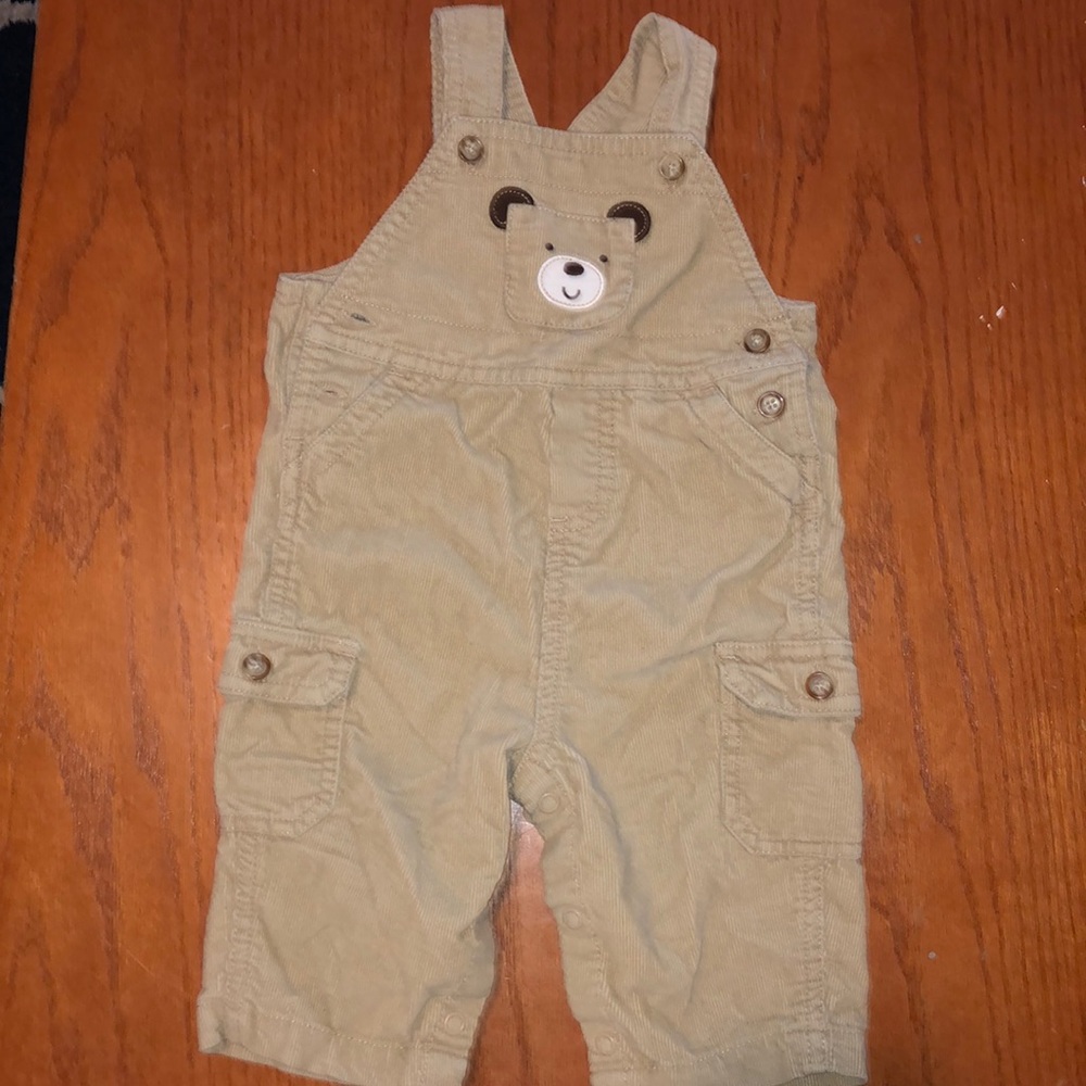 Carters 6mo corduroy overalls
